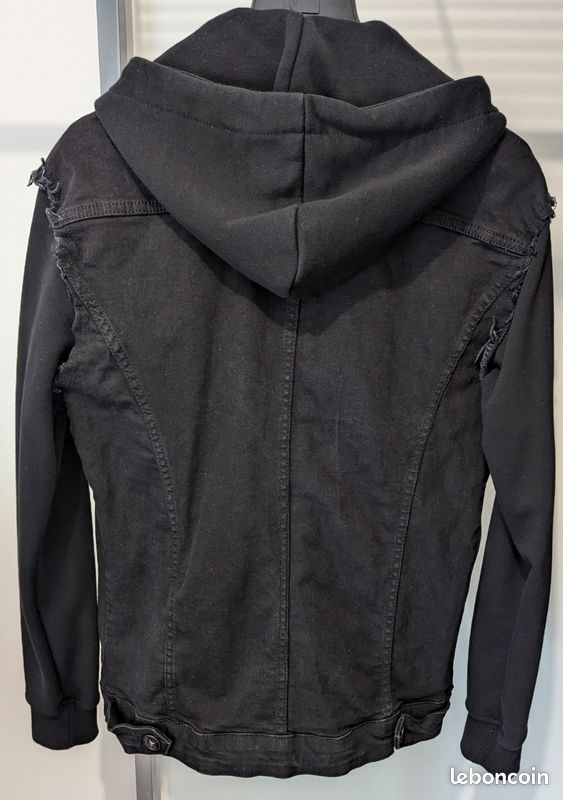 Veste en jean LBO (Noir) Vêtements