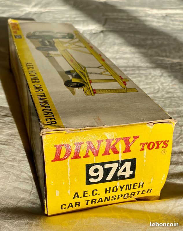 Dinky Toys 1:43 - 1 - Modellino di camion - ref. 974 Tracteur A.E.C Hoynor Car Transporter