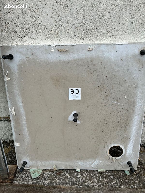 Douche 80x80 (Paroi verre, porte et bac) (image 8)