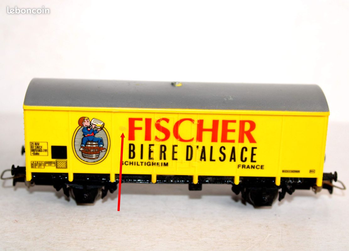 Wagon Jouef Fischer bière d’Alsace - Modélisme