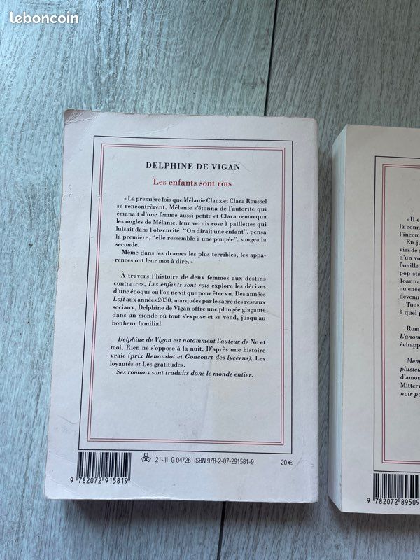 Livre Gallimard De Vigan (image 4)