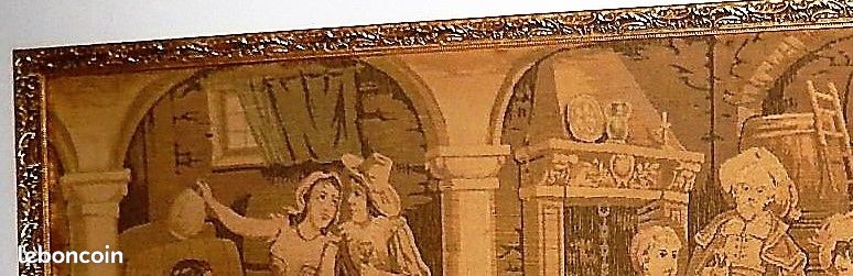 Grande tapisserie vintage (image 5)