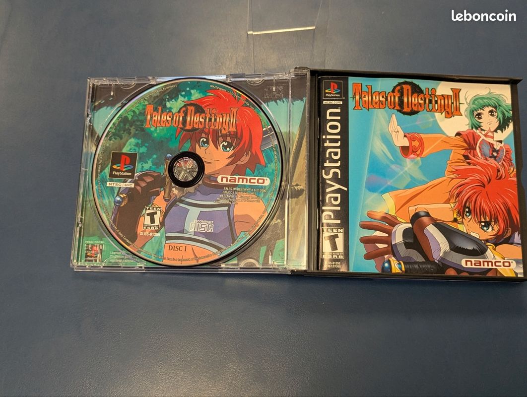 Tales Of Destiny II 2 - US NTSC - PS1 - Très Bon état Complet