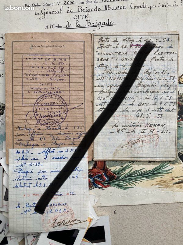 Grouping Indochine Spahis - Militaria (image 5)