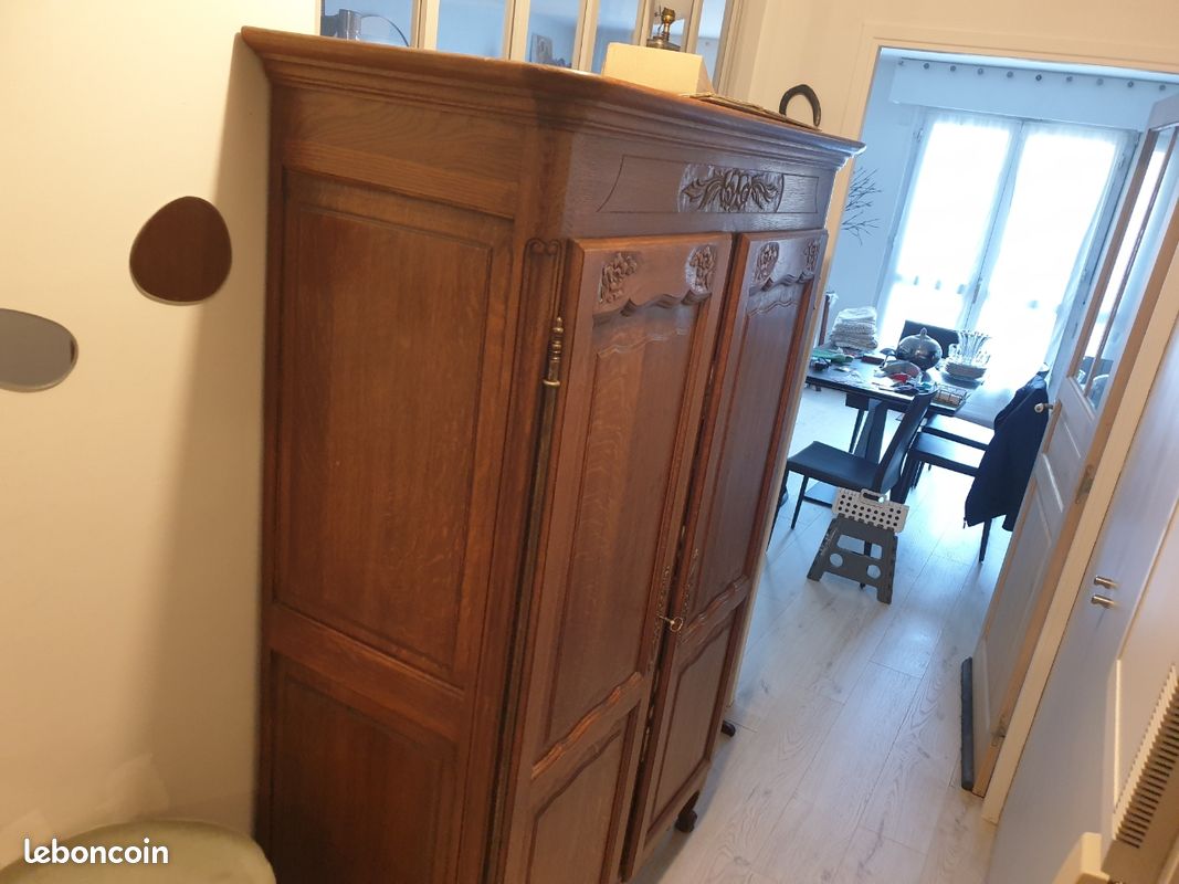 Armoire ancienne 1900 / din92 (image 6)