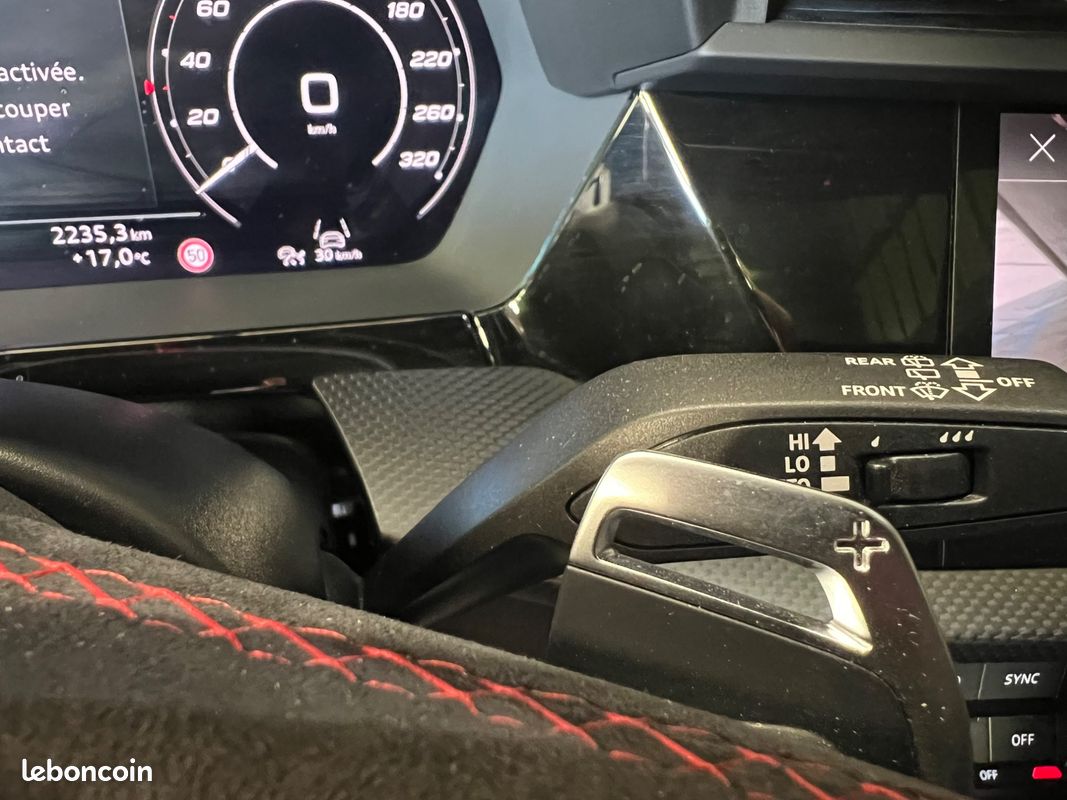 AUDI RS3 SPORTBACK 2.5 TFSI 400ch PACK RS DESIGN QUATTRO CAMERA RECUL ECHAPP RS (image 26)