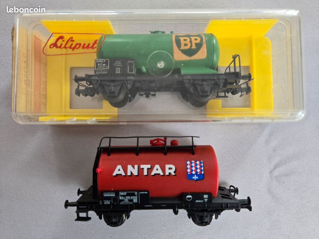 Train ho wagon citerne Liliput - Modélisme