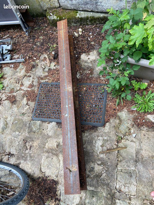 2 poutres IPN HEB acier très robustes, idéales pour travaux de rénovation, linteau ou mur porteur (image 2)