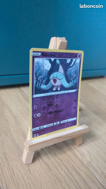 Carte Pokémon Bibichut HOLO (image 2)