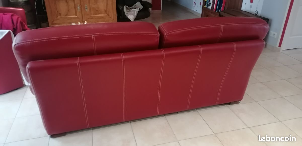 Canapé cuir (image 3)