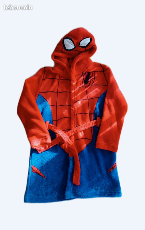Peignoir Garçon Peignoir Spiderman Ans Robe De Chambre De