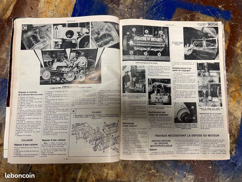 Revue Technique Automobile pour Alfa Romeo - Alfa 33 - N° 451 - Edition  01/1985