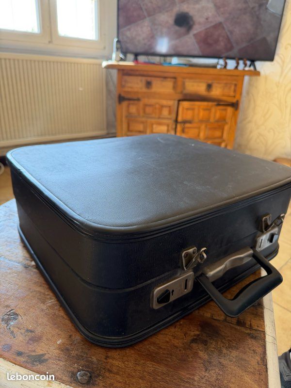 Machine à écrire vintage CONSUL avec valise d’origine – AZERTY (image 2)