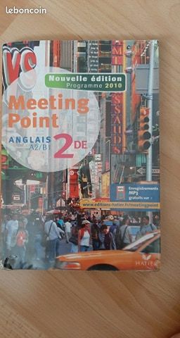 "Meeting Point" Livre d'Anglais niveau 2nde et 1ère (image 3)