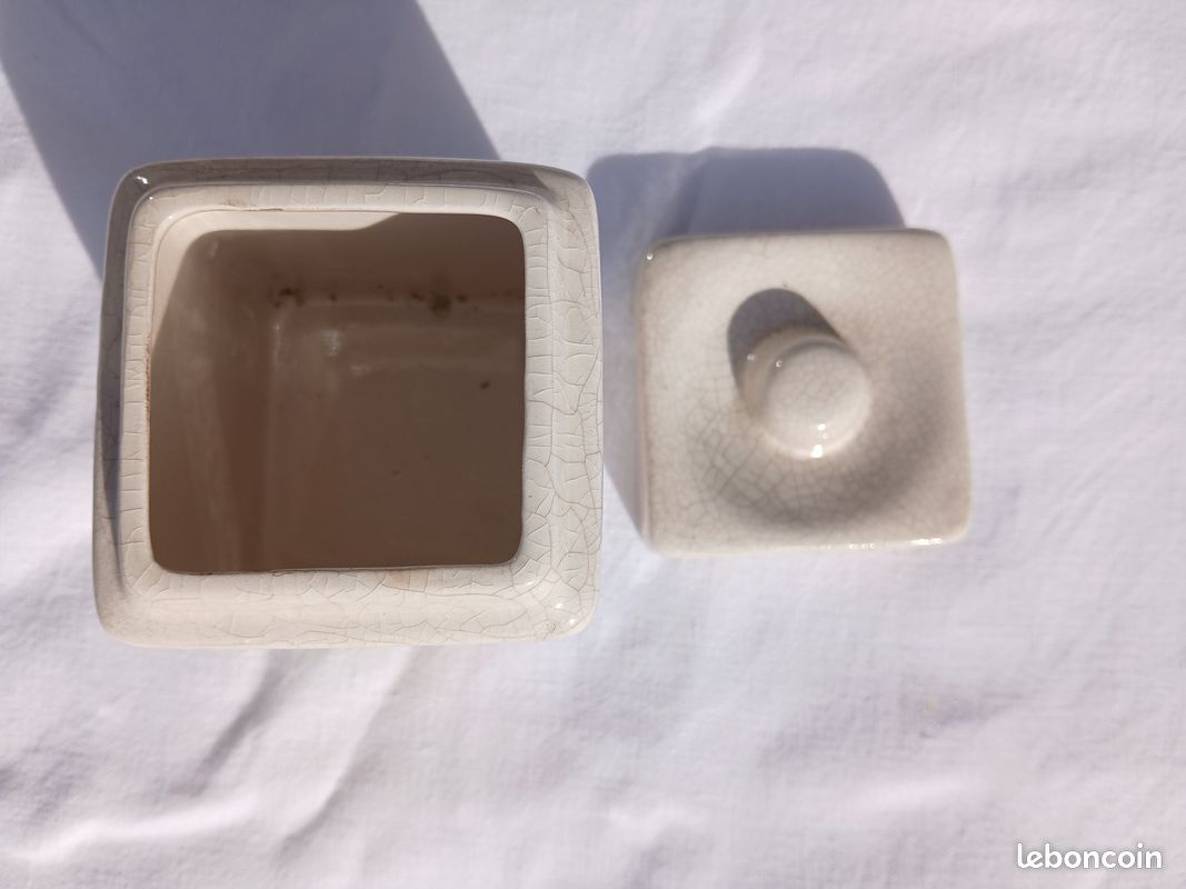 Ensemble de 6 pots à épices en céramique avec étagère support (image 10)