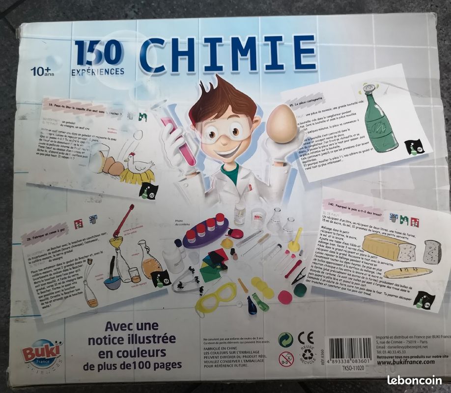Jeu 150 experiences en chimie (image 2)