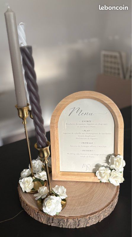 Benjia Boîte à enveloppe de Cartes de Mariage en Acrylique, Tirelire, Urne Mariage champetre