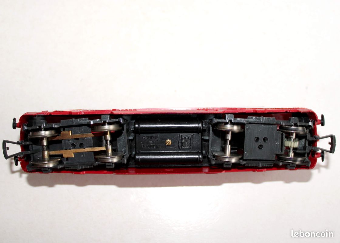Locomotive Diesel Jouef BB 67001 N°18 – Moteur Mabuchi, Coffret, Roues Brunes