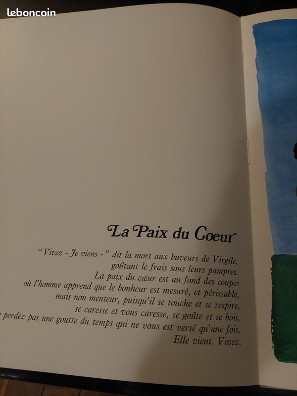 Le Génie du Vin par André Derain 1972 (image 2)