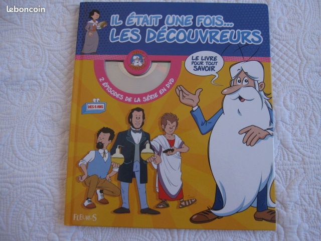 IL ETAIT UNE FOIS.... LES DECOUVREURS avec DVD (image 1)