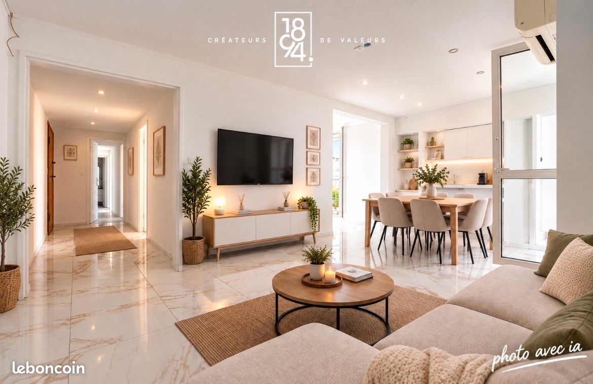 Appartement 5 pièces 95 m² · à Marseille · 95 m² · 212 000 €