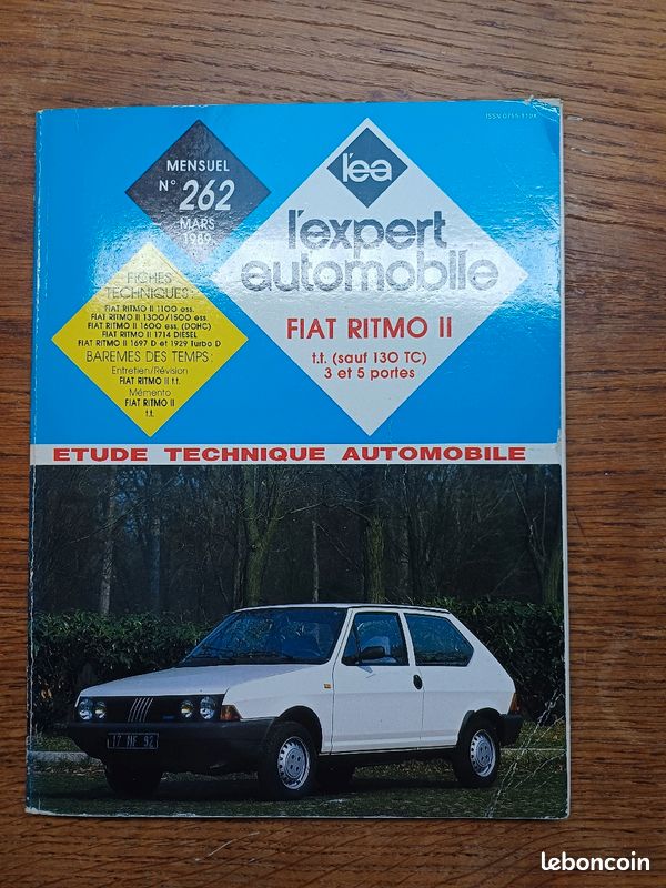 Revue technique L'expert automobile #262 fiat ritmo II (image 1)