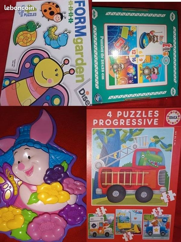 JEU DE PUZZLE de nombres, jeu de blocs coulissants pour jeux d