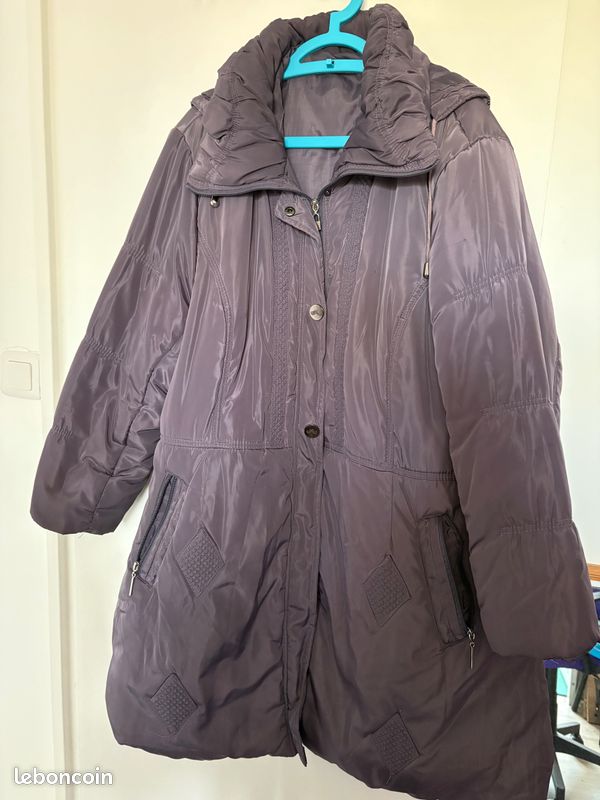 Anorak chaud violet (image 2)