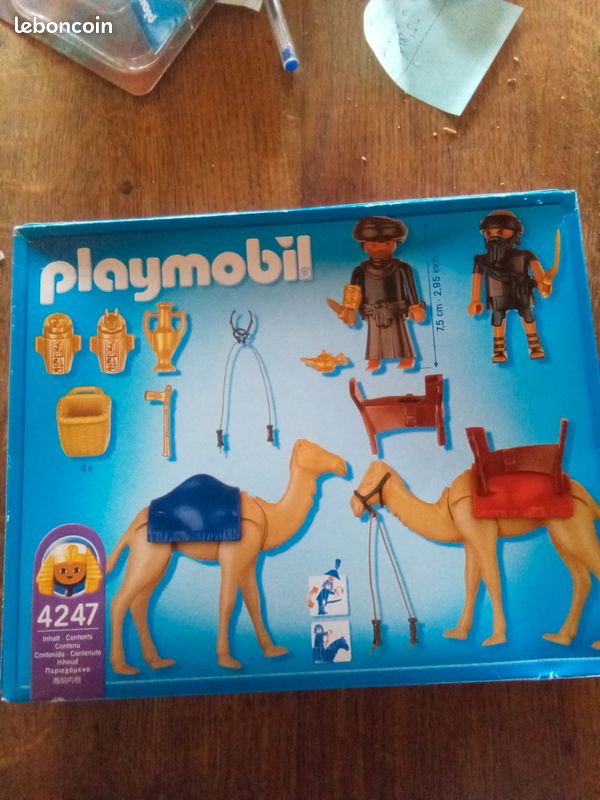 Playmobil égypte boîte 4247 dromadaires et voleurs l - Jeux & Jouets