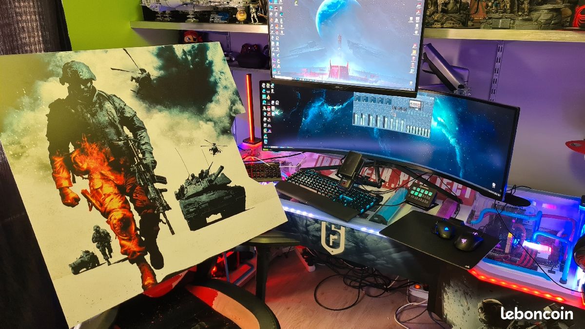 Pc Gaming/stream Dual configs DeskMod (image 6)
