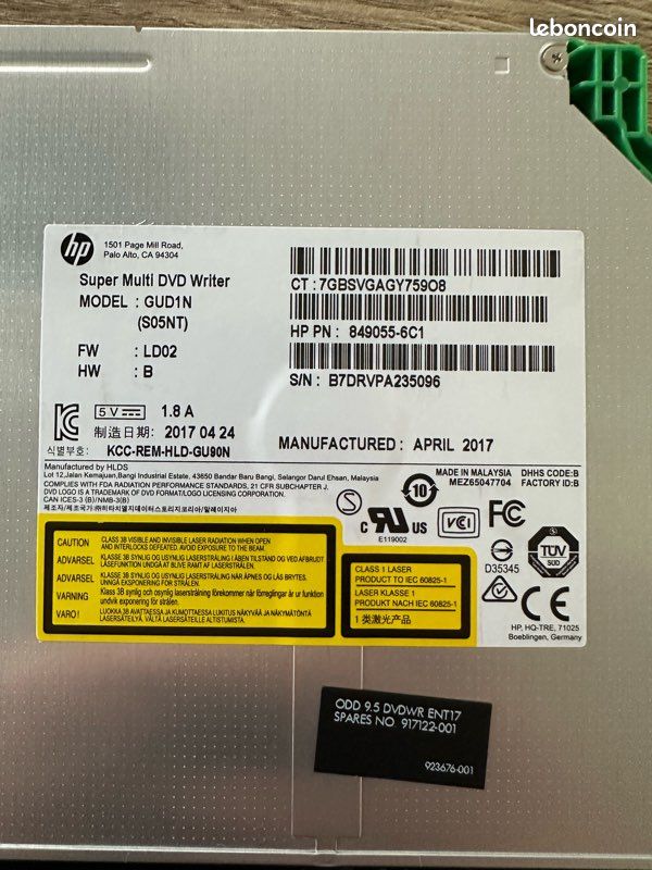 Graveur DVD HP 800 AIO (image 3)