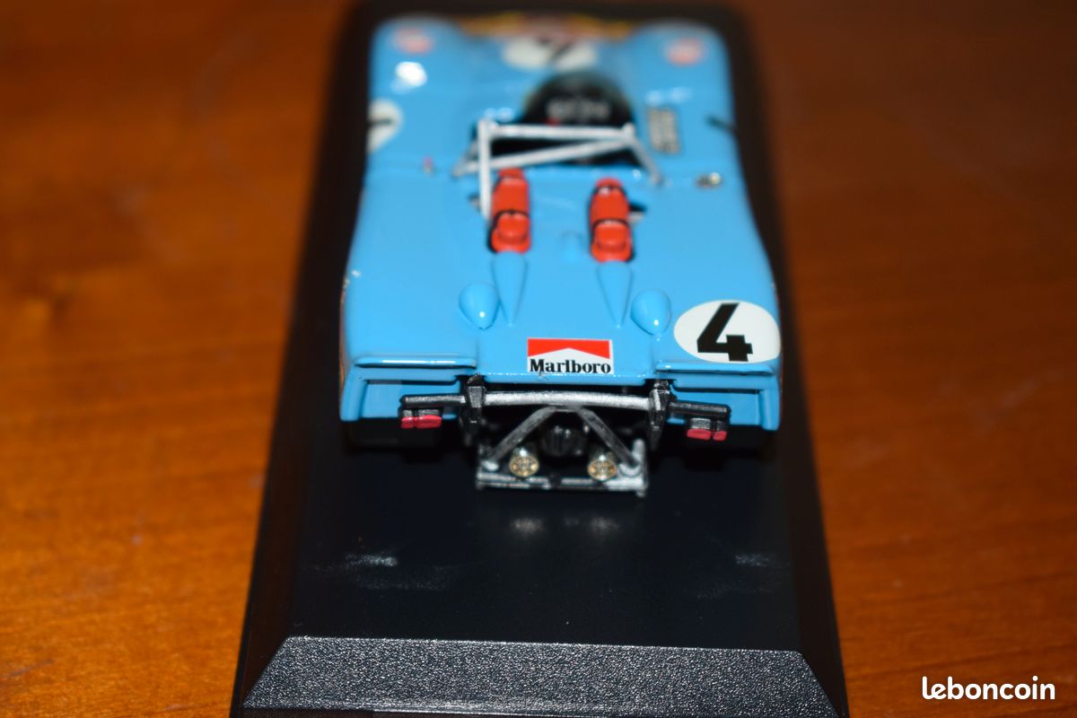 Porsche 908/2 #4 - 7th LM 1973 G Ortega/F. Merello GULF 1/43 (image 4)