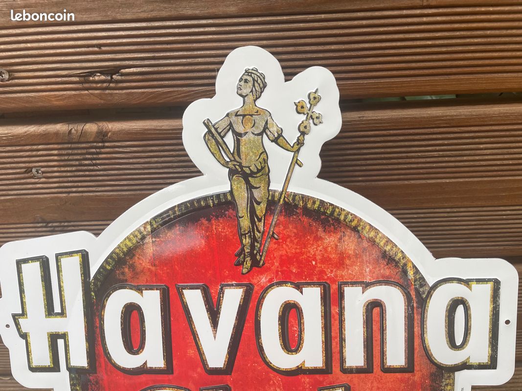 Plaque Métal Havana Club | Planète Vintage