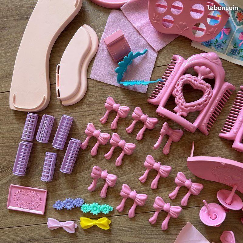 Vintage Salon De Beaute Van Mon Petit Poney Hasbro + Poney+ Jouets 1983