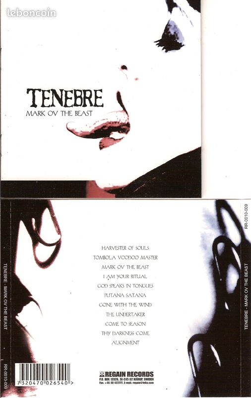 TENEBRE Mark ov the beast (image 1)