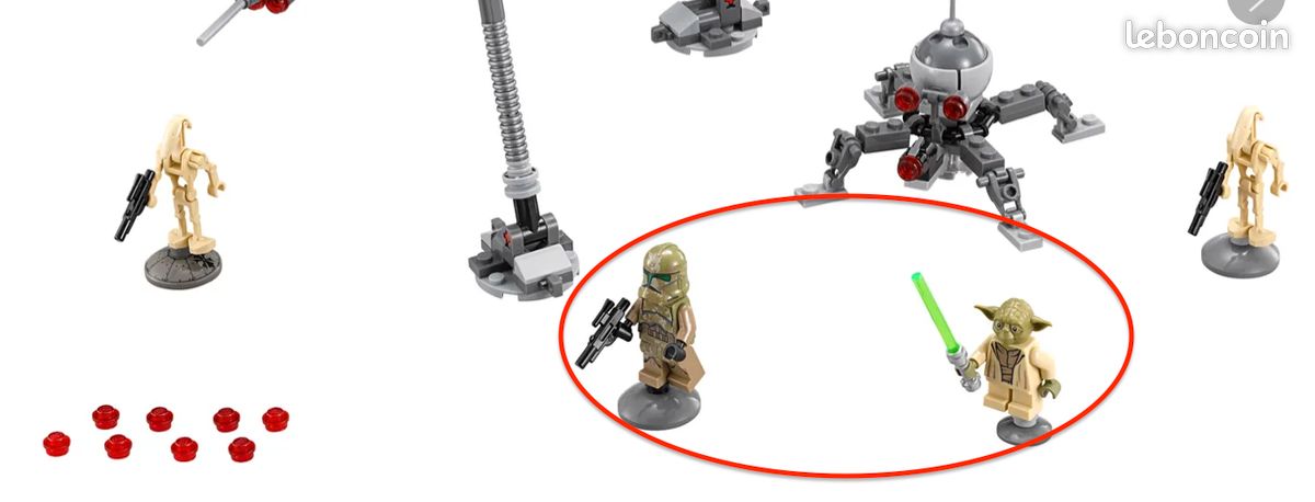 LEGO STAR WARS 75142 : Homing Spider Droïd avec 2 personnages sur 4 - MD (image 4)