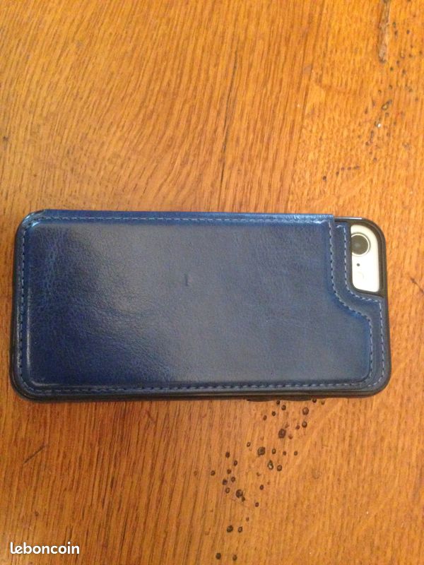 Coque bleue pour iphone 7 (image 3)