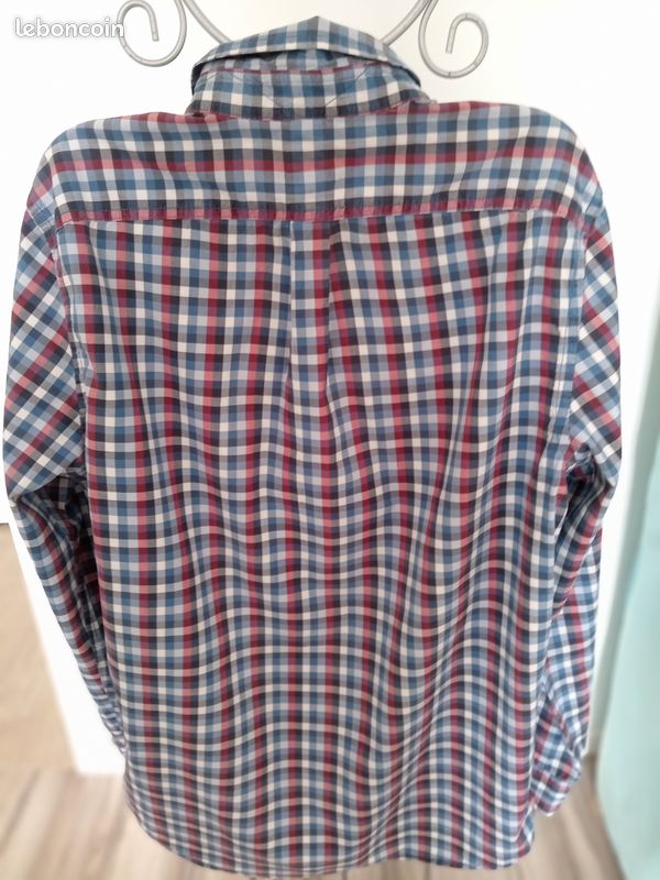 Lot chemise Gap M + gilet polaire bleu – très bon état (image 4)