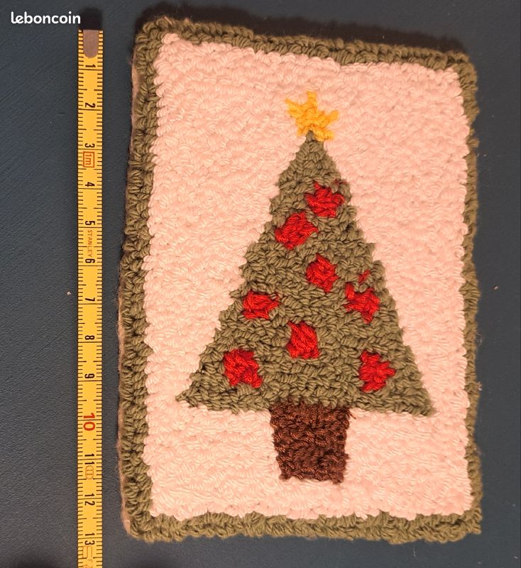 Mini tapis motif sapin de Noël 🎄 (image 5)