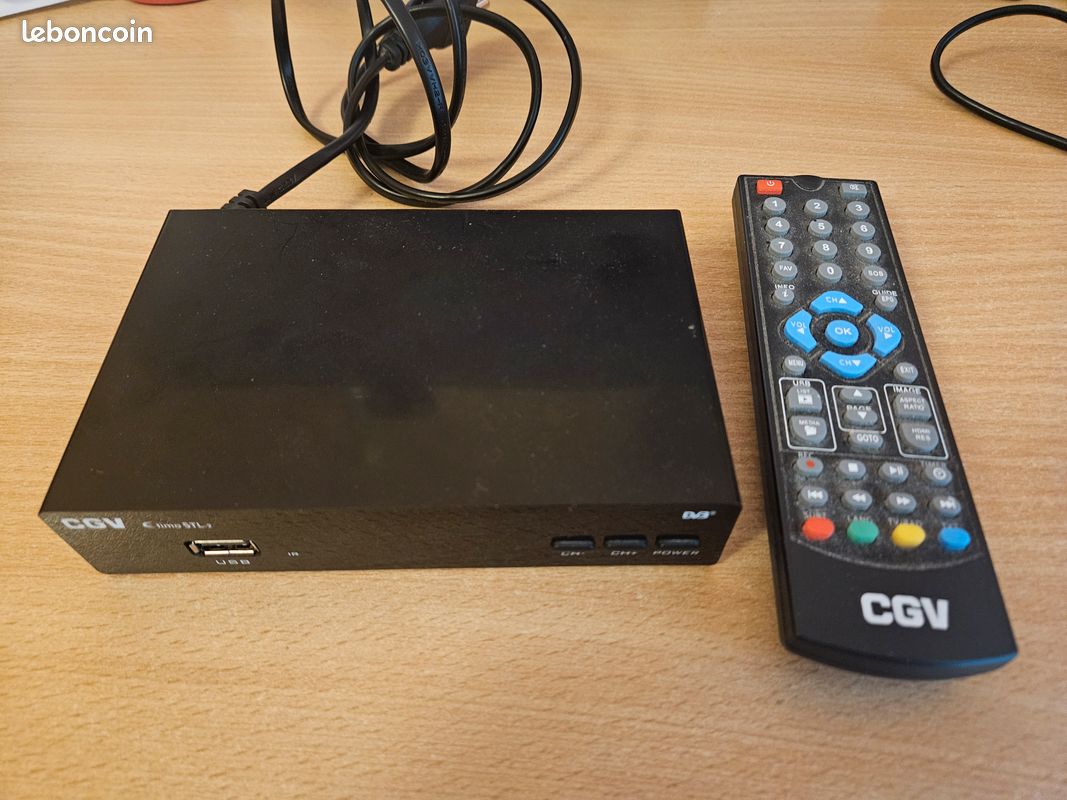 Décodeur TNT CGV ETIMO STl-2 (image 1)