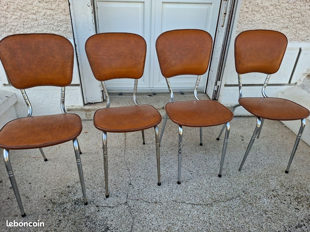 4 chaises vintages (image 1)