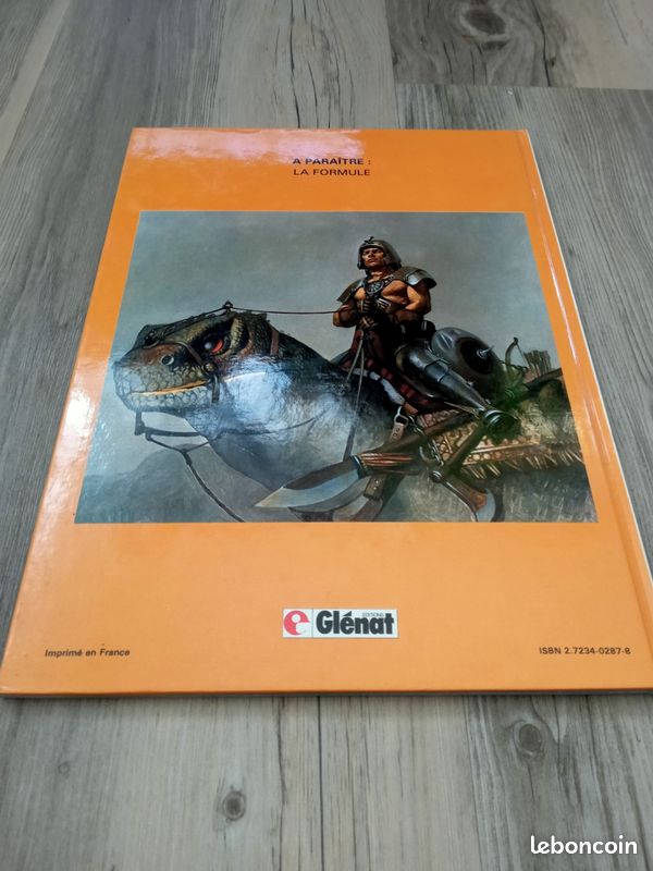 BD le mercenaire - tome 1 - le feu sacré EO 1982 TBE (image 8)
