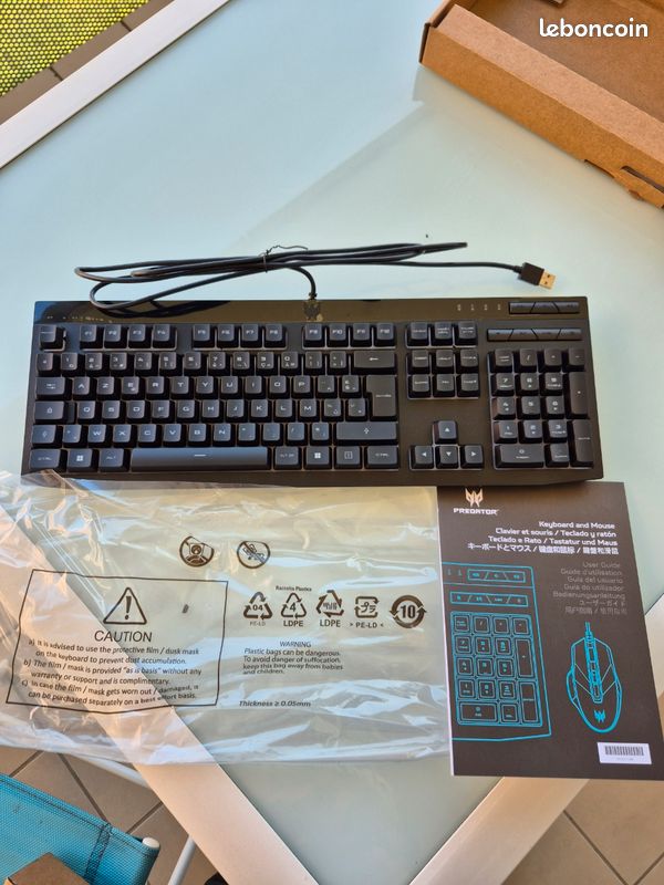 Clavier gaming Acer predator (image 1)