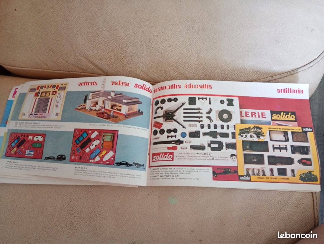 Lot De 11 Catalogues Anciens Solido, Dugu Et Sibur - échelle 1:43