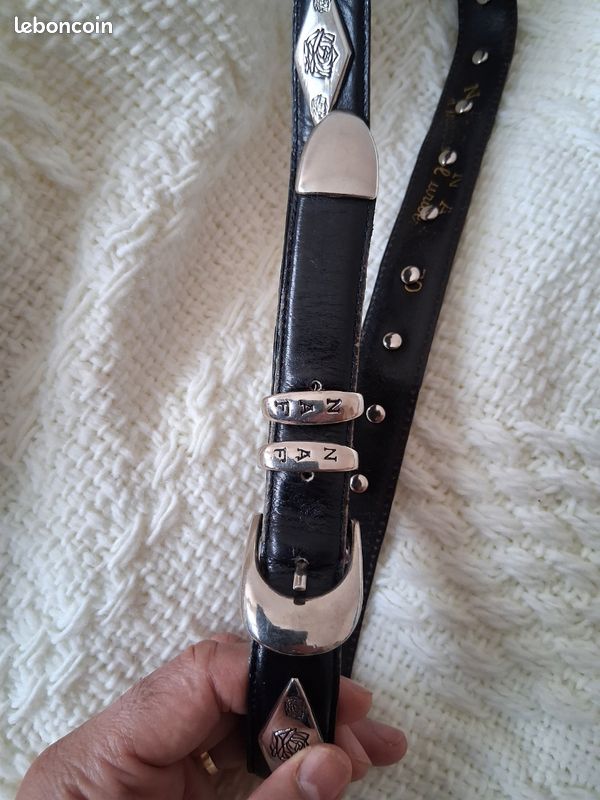 Une ceinture en cuir pour femme taille 70cm,Naf naf Accessoires