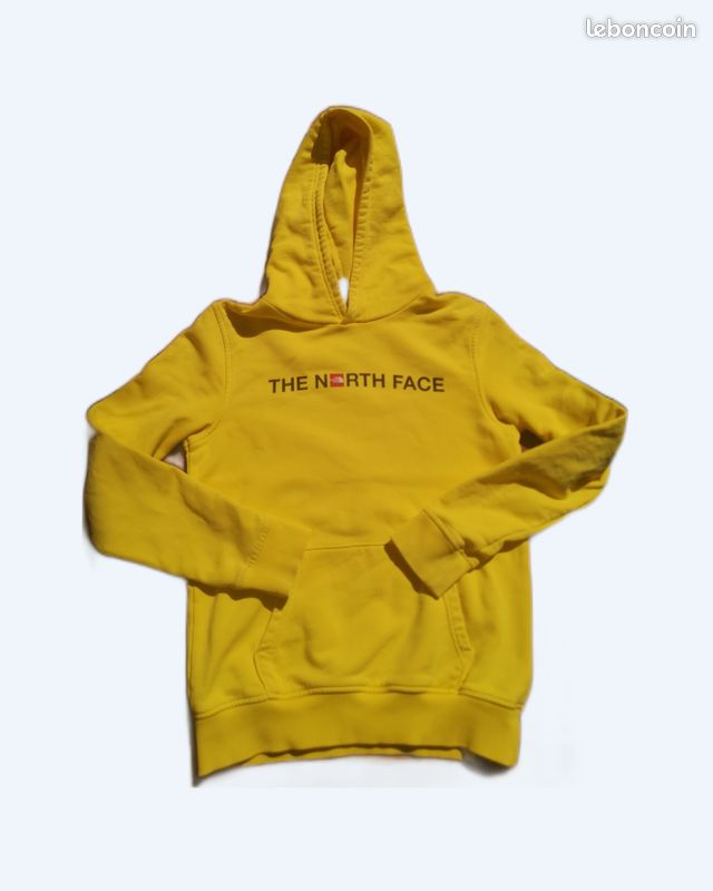 Sweat The North Face jaune-taille L enfant Vêtements