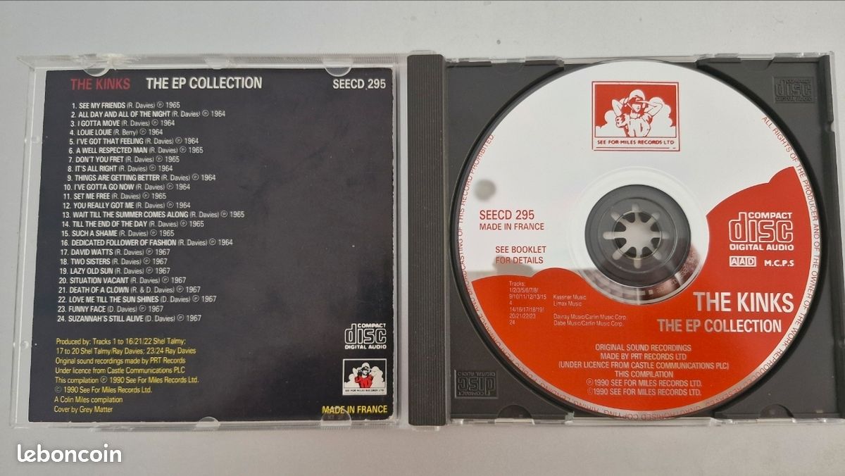 CD The KINKS The EP Collection (image 3)