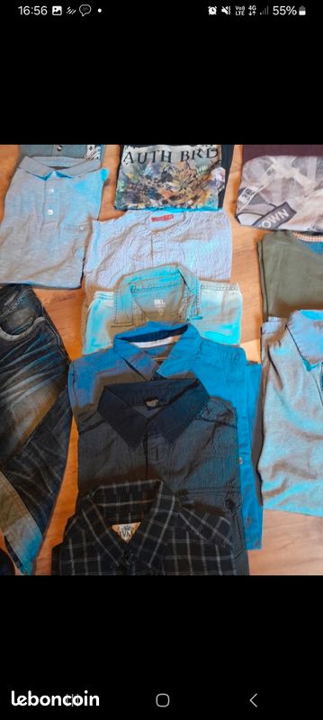 Lot De 17 Vêtements Pour Garçon 5 Ans - Occasion En Très Bon état - Multicouleur - Marques Variées