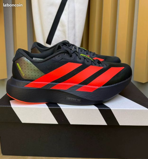 Adidas Adizero Evo SL CarbonLucid Rouge Solar Slime (image 5)