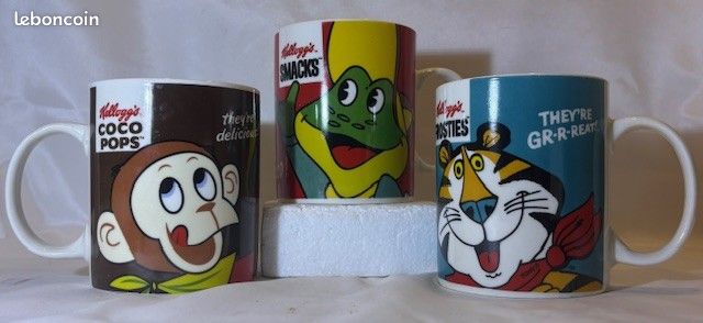 Mug Vintage Kellogg's Frosties Avec Le Tigre Tony - Céramique, Neuf (peut Avoir Défauts)